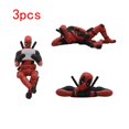 thumbnail image 1 of Figura de acción de Disney Marvel x-men Deadpool 2, modelo de postura sentada, Mini muñeca de Anime, estatuilla de PVC, adorno de coche, Juguetes, 1 of 4