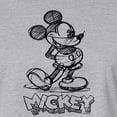 thumbnail image 3 of Disney - Mickey Sketch - Juniors Cropped Graphic T-Shirt, 3 of 5