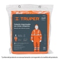 thumbnail image 2 of Conjunto Impermeable C/reflejante Naranja Tal Truper Truper TRA-NAR-XL, 2 of 2