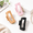 Black, Brown,Pink-1 Count (Pack of 1), variant on Hair Clip - Claw 4.1 Inch Extra Large Thin Thick Curly Cloud Clips Soft & Flexible Cozy Unsnappable Silicone For Women Ideal Gift