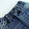 thumbnail image 5 of KIDSCOOL SPACE Infant Jeans,Baby Toddler Elastic Waist with D-ring Stretch Denim Pants,Light Blue,2-3 Years, 5 of 5
