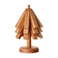 thumbnail image 1 of Tapete aislante con forma de árbol, plegable, antideslizante, para mesa, para ollas 3 piezas de palo de rosa, 1 of 9
