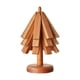 thumbnail image 1 of Alfombrilla aislante, posavasos de madera con forma de , almohadilla resistente al calor, mantel de madera para mesa, mantel individual de madera 3 piezas de palo de rosa, 1 of 9