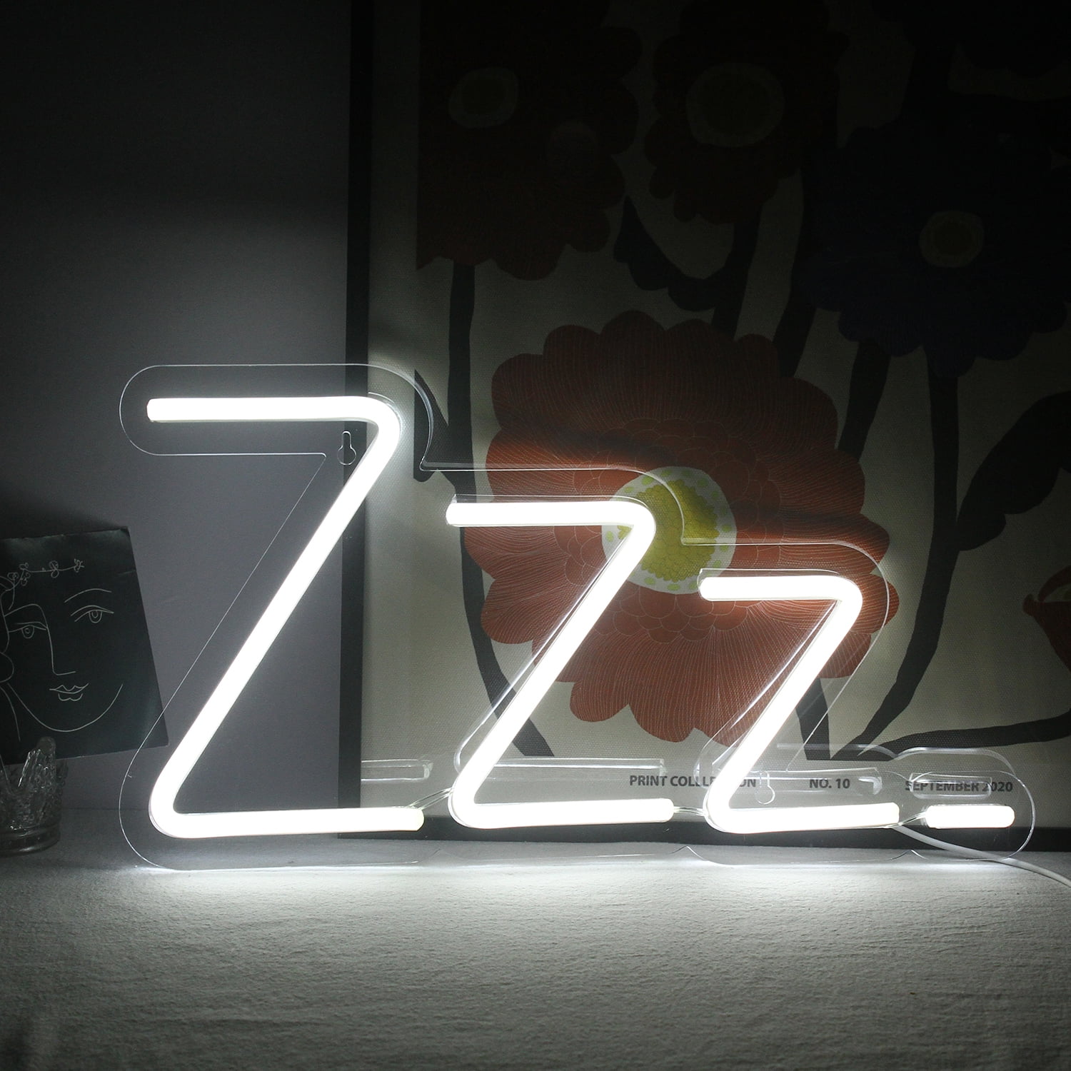 Boghandel En nat Medicinsk malpractice Wanxing Zzz Sleep LED Neon Light Signs USB Power for Home Bar Party Bedroom  Wall Decoration - Walmart.com