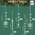 thumbnail image 3 of Adornos colgantes para árboles de Navidad OuMuaMua, juego de 80 piezas de acrílico, 3 of 4