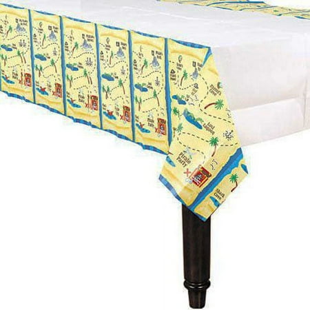 Pirate 'Pirates Treasure' Paper Table Cover (1ct)