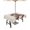 Khaki MediumPurple Beige, variant on nqOlkjepod Happy Groundhog Day Outdoor Tablecloth with Umbrella Hole & Zipper, Spring Carrot Funny Cute Animals Round Table Cover 60 Inch, Dining Waterproof Table Cloth Protector for Patio/Party