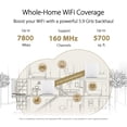 thumbnail image 2 of WiFi System ASUS ZenWiFi XT9 AX7800 Tri-Band WiFi 6 Mesh, 2 of 7