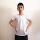 thumbnail image 4 of Traje de actuación elástico y recto unisex, traje de baile de jazz, camiseta de manga corta con lentejuelas para escenario moderno, 4 of 6