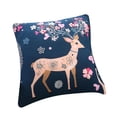 thumbnail image 2 of Funda de Almohada Macarena 45x45cm 6 Colores Ciervo, 2 of 8