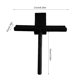 thumbnail image 4 of Cateissary Limpiaparabrisas portátil para baño, raspador de pared para azulejos de vidrio para sala de estar de oficina, herramienta de limpieza de Suministros de limpieza para el hogar Negro Cateissary HA011143-01B, 4 of 6