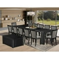 thumbnail image 3 of Luxe by East West Furniture 14-piece Dining Room Table Set a Rectangular Kitchen Table with a coffee table, 3 of 3
