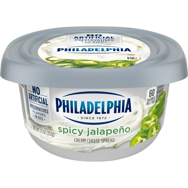 Philadelphia Jalapeno Cream Cheese Spread, 7.5 oz Tub