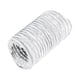 thumbnail image 1 of Conducto de ventilación de conducto de aluminio de 19 pies de largo, tubo de ventilación, tubo de ventilación de secador universal, conducto de escape 315 pulgadas BLESIY Tubo de ventilación de la secadora, 1 of 8