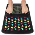 thumbnail image 2 of Miangastore 1pc Home Use Stone Walking Massager Foot Care Massage Mat Foot Massage Tool, 2 of 8