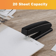thumbnail image 5 of Classic Desktop Stapler Heavy Duty, 20 Sheet Capacity, Portable Durable Metal Stapler, 5 of 5