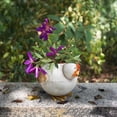 thumbnail image 3 of LOVIVER Decorative Metal Hen Cactus and Flower Planter, Pot for Garden Patio, 3 of 8