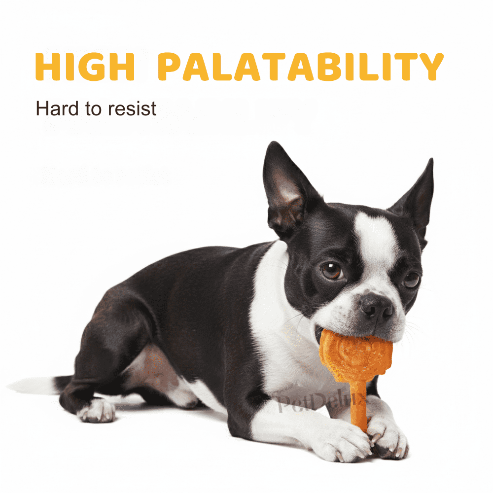 iPaw Turkey Tendon for Dogs, Hypoallergenic, All Natural Human Grade Puppy Chew, Dog Treats for Signature Series, Rawhide Alternative, 40 Units/Box Lollipop (Small)