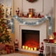 thumbnail image 4 of 78.7 In Tinsels Garland Christmas Metallic Hanging Tinsels Garland For Xmas Tree Home And Party Decoration, 4 of 6