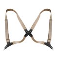 thumbnail image 2 of Lovskoo Classic Mens Suspenders with 4 Clips 1.4 Inch Elastic Webbing X Back Design Adjustable for A Perfect Fit Every Time, 2 of 2