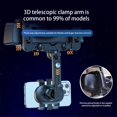 thumbnail image 4 of Car Mobile Phone Holder Vehicle Adjustable Driving Recorder Rearview Mirror Mount Bracket Plastic Rack Automobile, 4 of 9