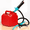 Blue, variant on Celectigo Battery-Powered Fluid Transfer Pump — Portable Siphon Pump with Flow Control Nozzle For Multi-Liquid Dispensing, Up to 3.0 GPM, 24-Inch Tube, Leakproof Design