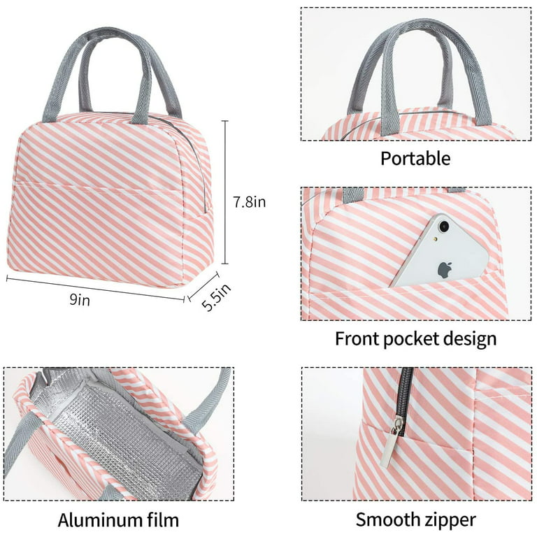 Yitote Cute Lunch Bags for Women with 4 Icepacks,Lunch Bag Women Insulated  with Bottle Holder,Lunch …See more Yitote Cute Lunch Bags for Women with 4