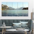 thumbnail image 1 of Annecy Lac France Panorama - Paysage Toile Art Print, 1 of 3