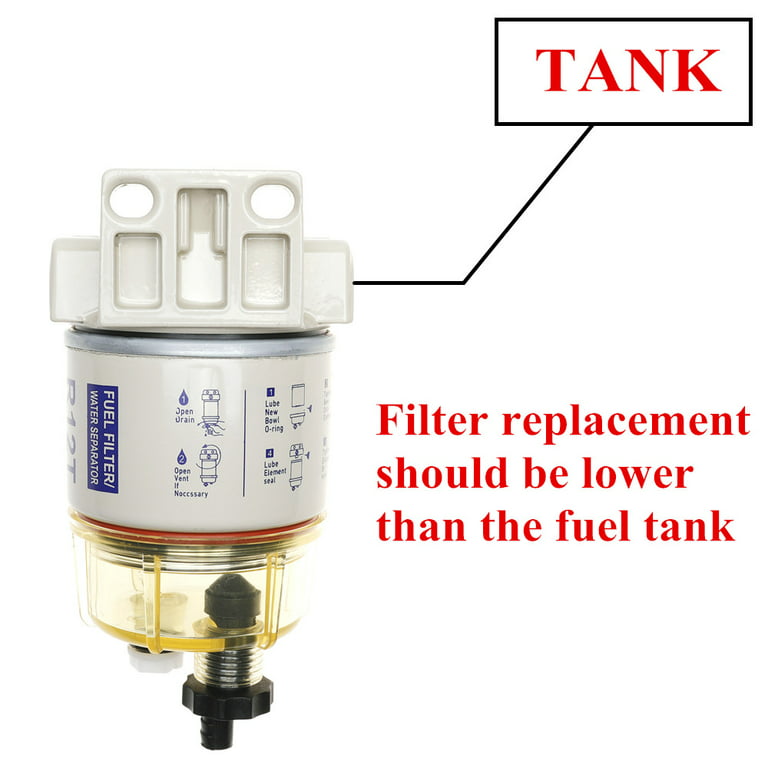 Spin-on Fuel Filter Water Separator 120AT R12T for Boat Marine