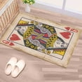 thumbnail image 5 of Personalizeds Rugs, Rug Non Slip Rugs, Accent Rugs, Playing Card Rug, Game Room Rug, Playing Card Rugs, Modern Rug, Housewarming Gift Rugs, 2.6'x4' - 80x120 cm, 5 of 7