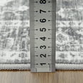 thumbnail image 5 of HOMERRY Area Rug 4' x 6' Floral Rug for Living Room Washable Stain Resistant Non-Shed Indoor Carpet Low Pile Mat, Gray, 5 of 5