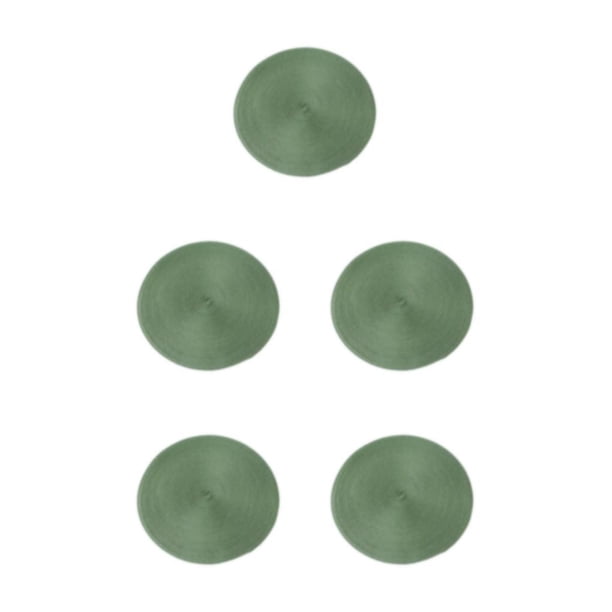 Inteprter Tapetes antideslizantes de amplia aplicación para una variedad de usos Moderno Simple verde Type2 NO2