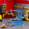 thumbnail image 6 of LeeQinersw 1/64 Scale Novelty Engine Hanger Model for Workshop Scene Garage Repair Shop blue no Engines, 6 of 7