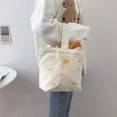 thumbnail image 2 of Handbag Tote Lunch Bag Cartoon Animal Style Large Capacity Vivid Colors Durable  Lunch Sack for Box Book Snacks, 2 of 5