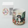 thumbnail image 2 of Greater Swiss Mountain Dog Cozy Christmas Decorative Soy Candle 3.25 in x 3.75 in, 2 of 4