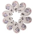 thumbnail image 3 of 10 fundas para palos de golf con números bordados, resistentes al agua, a la moda, para deportes al aire libre, golfistas, mujeres y hombres., 3 of 9