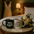 thumbnail image 7 of Gifffted 380 ml Mr Right Mrs Always Right Black & White Ceramic Coffee Mugs Set of 2, 7 of 7