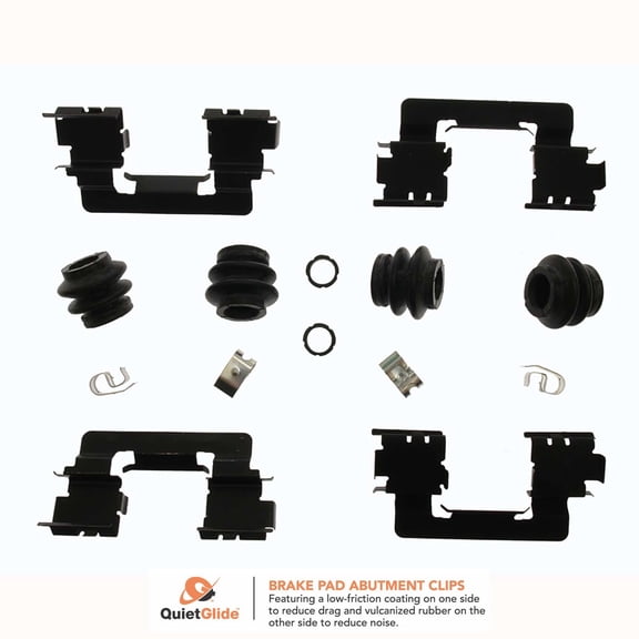 Carlson 13482Q Front Disc Brake Hardware Kit