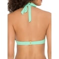 thumbnail image 2 of Women's Smart and Sexy SA1005 Swim Secret The Hottie Halter Bikini Swim Top (Mint Chip 36B), 2 of 7