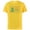 Yellow, variant on Star Wars Yoda Yoga Studio Logo Funny - Short Sleeve Cotton T-Shirt for Adults - Customized-Black