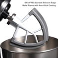 thumbnail image 4 of Flex Edge Beater for KitchenAid Tilt-Head Stand Mixer, 4.5-5 Quart Flat Beater Paddle with Flexible Silicone Edges Bowl Scraper, 4 of 7