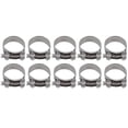 thumbnail image 4 of Clip de Tuyau, 10pcs Collier de Serrage 201 Collier de Serrage de Tuyau Kit d'Assortiment Performance Solide, 4 of 8