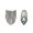 C, variant on WINDLAND 2Pcs Retro Metal Thimble Finger Tip Protector for Embroidery Sewing Quilting