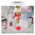 thumbnail image 3 of Desktop Xmas Nutcracker Elf Nutcracker Decoration Wooden Nutcracker Puppet Decor, 3 of 9