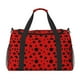 thumbnail image 1 of Disketp Ladybug Pattern Bolsa de Viaje Tipo Duffle, Bolso de Mano para Fin de Semana para Mujer, Bolsa de Gimnasio Ligera para Hombre, Esencial para Viajes, 1 of 7