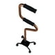 thumbnail image 5 of Bastón Ortopédico para Adulto Mayor con Doble Apoyo | Altura Ajustable 77-93 cm | Base de 4 Patas Antideslizantes para Estabilidad y Apoyo al Levantarse (BRONCE), 5 of 10