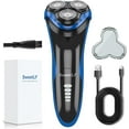 thumbnail image 1 of SweetLF Rasoir Électrique pour Hommes, Type-C Sans Fil Rechargeable / Charge Rapide 1 Heure / 120 Minutes de Fonctionnement / Rasage de Près Humide et Sec / Garantie 2 Ans / Cadeau Idéal pour la Fête des Pères, 1 of 6