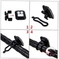 thumbnail image 4 of bicicleta impermeable luz trasera carga USB luz trasera inteligente RC señal de giro luz trasera bicicleta luz de advertencia accesorios de bicicleta negro Zhivalor LN-1045, 4 of 7