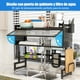 thumbnail image 4 of Escurridor de Platos de Gran Capacidad de 2 Niveles con Puerta, Escurreplatos para Escurridor sobre Fregadero (Black, 85cm), 4 of 9