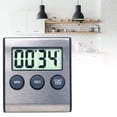 thumbnail image 2 of Temporizador de cuenta atrás magnético portátil, mini temporizador de cocina digital Temporizador de cuenta atrás magnético Reloj despertador Temporizador de cocina digital Artesanía excepcional, 2 of 8